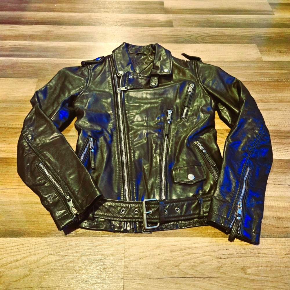 Italian Designer Leather Jacket